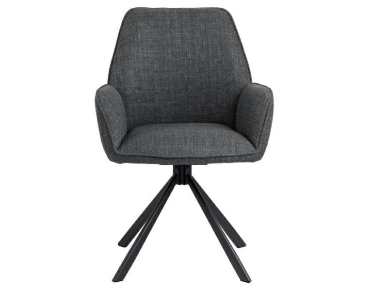 Krzesło Glenda szare ciemne Basel 19 - ACTONA